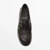 Mocassins en cuir gaufré Mocassins en cuir gaufré