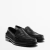 Mocassins en cuir huilé souple Mocassins en cuir huilé souple