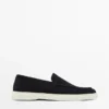 Mocassins en cuir refendu avec bout mocassin Mocassins en cuir refendu avec bout mocassin