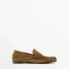 Mocassins en cuir refendu souple Mocassins en cuir refendu souple
