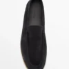 Mocassins en cuir refendu souple Mocassins en cuir refendu souple