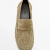 Mocassins en cuir refendu souple Mocassins en cuir refendu souple