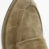 Mocassins en cuir refendu souple Mocassins en cuir refendu souple
