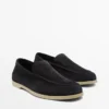 Mocassins en cuir refendu souple Mocassins en cuir refendu souple