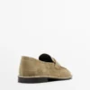 Mocassins en cuir refendu souple Mocassins en cuir refendu souple