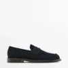 Mocassins Penny en cuir refendu Mocassins Penny en cuir refendu