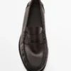 Mocassins Penny en cuir souple huilé Mocassins Penny en cuir souple huilé