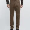 Pantalon ajusté à micro-texture Pantalon ajusté à micro-texture
