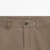 Pantalon ajusté à micro-texture Pantalon ajusté à micro-texture