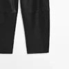 Pantalon ample en cuir nappa Pantalon ample en cuir nappa
