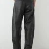 Pantalon ample en cuir nappa Pantalon ample en cuir nappa