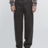 Pantalon ample en mélange de laine Pantalon ample en mélange de laine