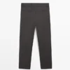 Pantalon ample en mélange de laine Pantalon ample en mélange de laine