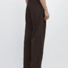 Pantalon ample en mélange de laine fraîche Pantalon ample en mélange de laine fraîche