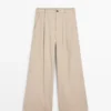 Pantalon ample à taille haute Pantalon ample à taille haute