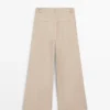 Pantalon ample à taille haute Pantalon ample à taille haute
