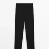 Pantalon capri en mélange de lin Pantalon capri en mélange de lin
