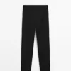 Pantalon capri en mélange de lin Pantalon capri en mélange de lin