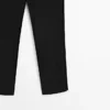Pantalon capri en mélange de lin Pantalon capri en mélange de lin