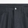 Pantalon à cinq poches en coton et lin Pantalon à cinq poches en coton et lin