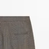 Pantalon de costume en laine à carreaux Pantalon de costume en laine à carreaux