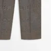 Pantalon de costume en laine à carreaux Pantalon de costume en laine à carreaux