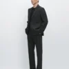 Pantalon de costume en laine fine Pantalon de costume en laine fine