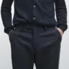 Pantalon de costume en laine fine Pantalon de costume en laine fine