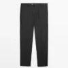 Pantalon de costume en laine fine Pantalon de costume en laine fine