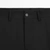 Pantalon de costume en laine fraîche à jambes larges Pantalon de costume en laine fraîche à jambes larges
