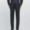 Pantalon de costume en laine fraîche micro-texturée Pantalon de costume en laine fraîche micro-texturée