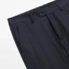 Pantalon de costume en laine fraîche rayé Pantalon de costume en laine fraîche rayé