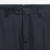 Pantalon de costume en laine fraîche rayé Pantalon de costume en laine fraîche rayé