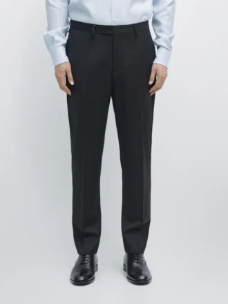 Pantalon de costume en laine légère