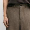 Pantalon de costume en lin Pantalon de costume en lin