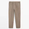 Pantalon de costume en lin Pantalon de costume en lin