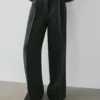 Pantalon de costume en lin fluide Pantalon de costume en lin fluide