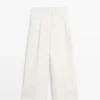 Pantalon de costume en lin fluide Pantalon de costume en lin fluide
