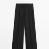 Pantalon de costume en lin fluide Pantalon de costume en lin fluide