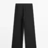 Pantalon de costume en lin fluide Pantalon de costume en lin fluide
