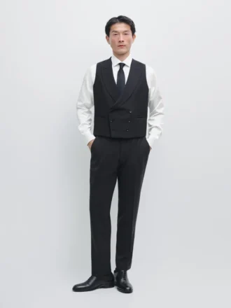 Pantalon de costume en mélange de laine Cool Wool