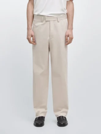 Pantalon droit ajusté Pantalon droit ajusté