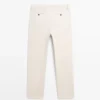 Pantalon droit ajusté Pantalon droit ajusté
