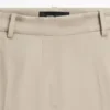 Pantalon droit en mélange de lin Pantalon droit en mélange de lin