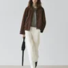 Pantalon droit fluide Pantalon droit fluide