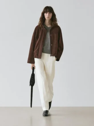Pantalon droit fluide