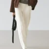 Pantalon droit fluide Pantalon droit fluide