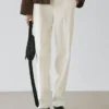 Pantalon droit fluide Pantalon droit fluide