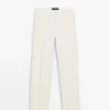 Pantalon droit fluide Pantalon droit fluide
