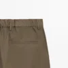 Pantalon en coton avec doubles pinces Pantalon en coton avec doubles pinces